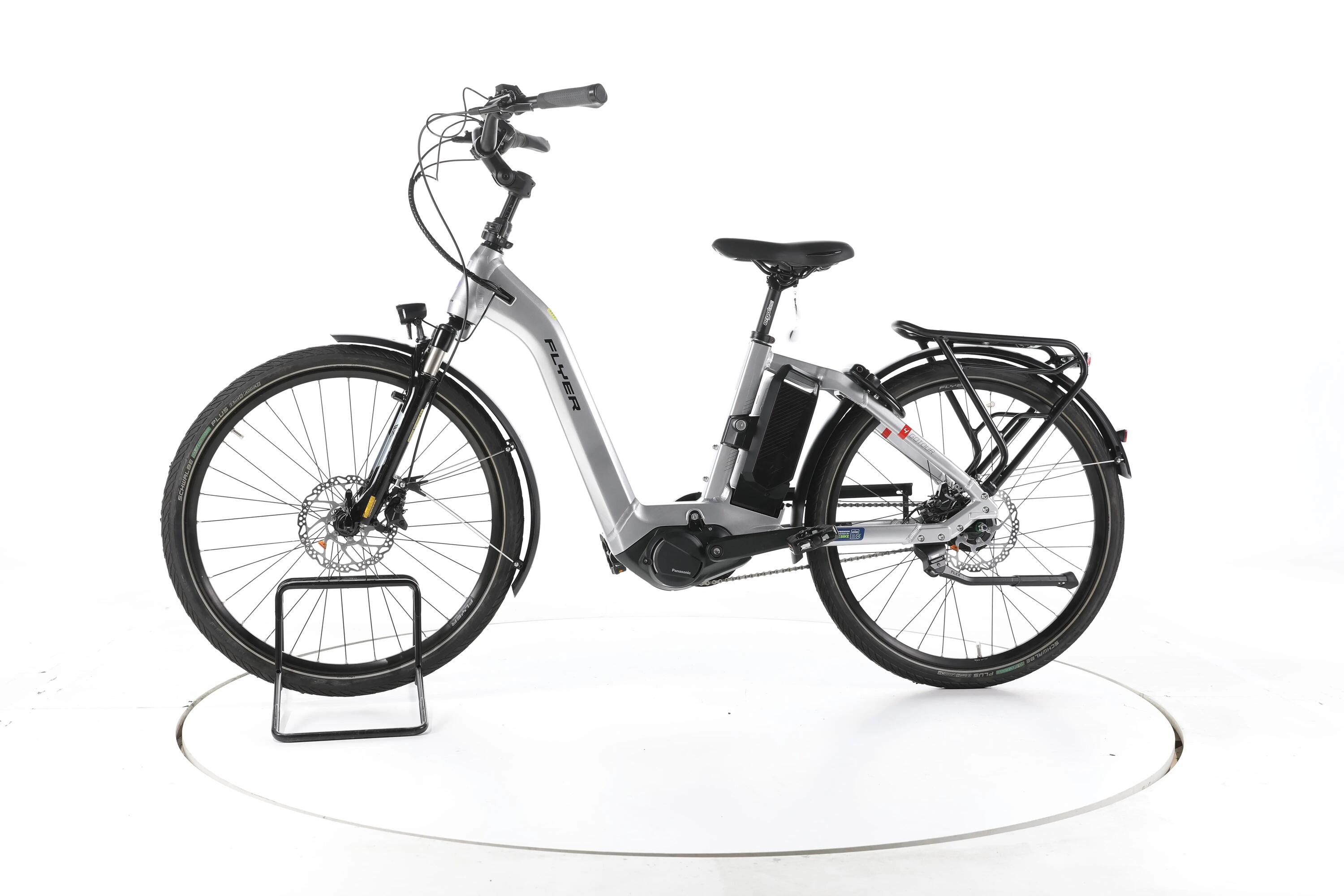 Second Life - FLYER Gotour4 5.00 City E-Bike Niska rama - Bardzo dobry stan 6/7