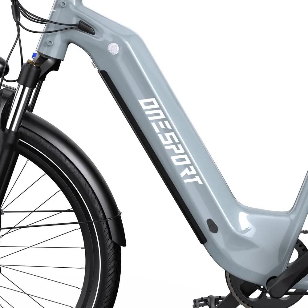 Bicicleta elétrica Onesport WT05 com pneu de 27,5", motor de 250 W, bateria de 3 11/15