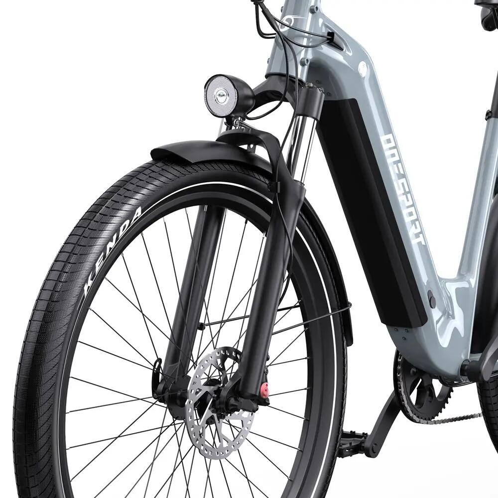 Bicicleta elétrica Onesport WT05 com pneu de 27,5", motor de 250 W, bateria de 3 10/15