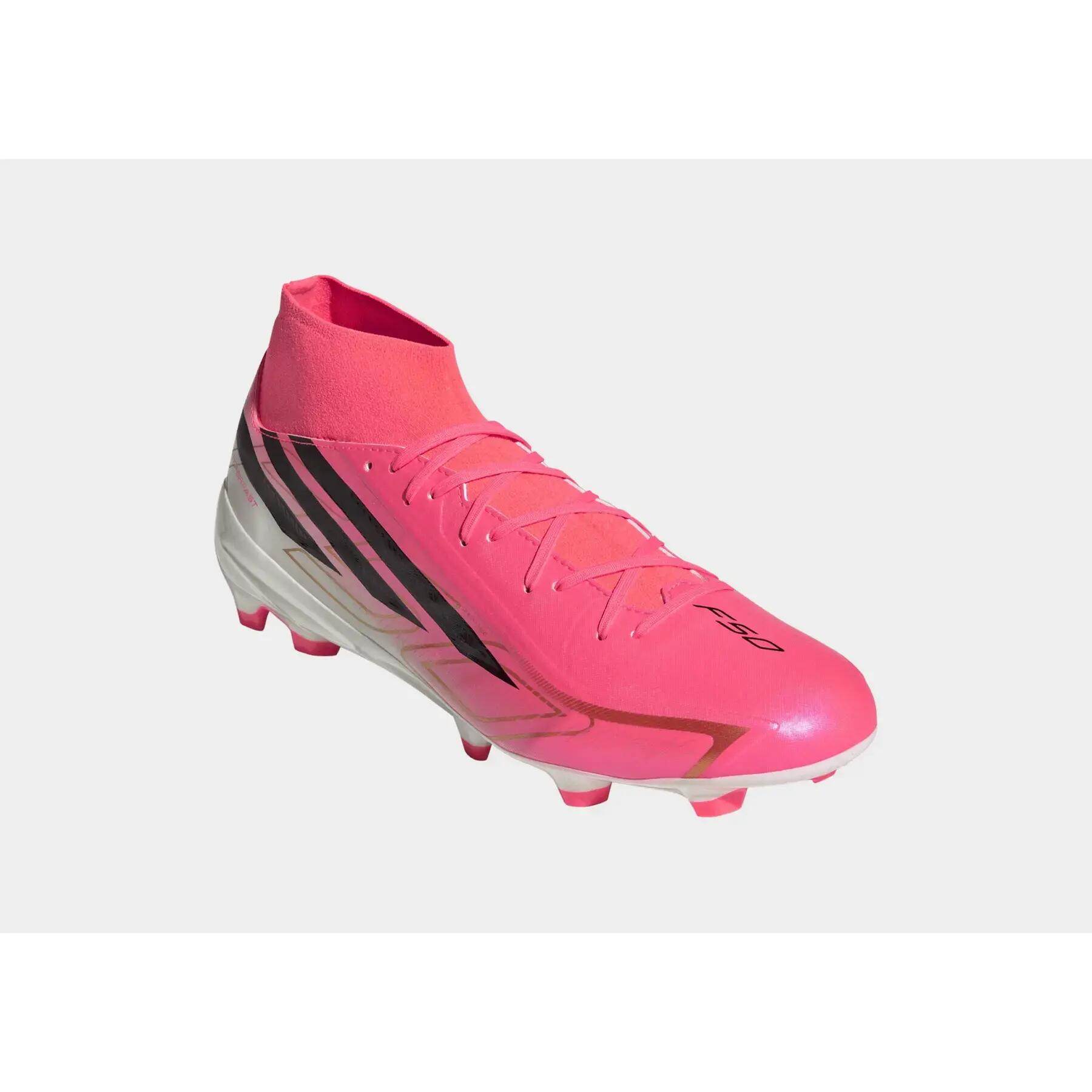 Buty piłkarskie adidas F50 Hyperfast League Mid FG 2/7