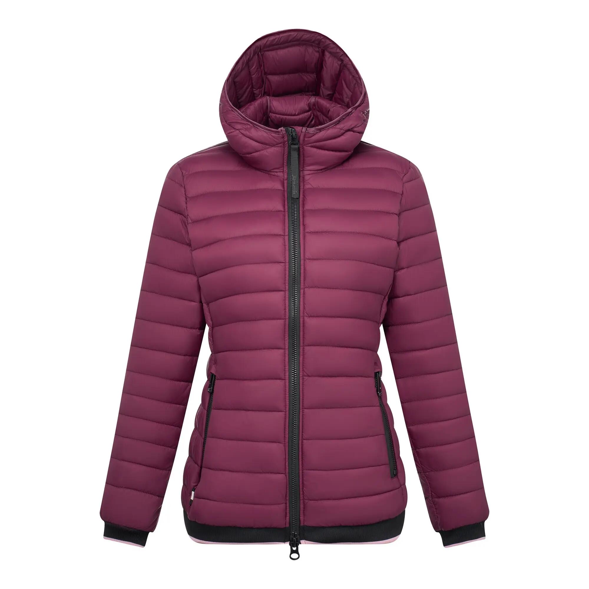 Haile gewatteerde jas voor dames (Afb.) 2/7