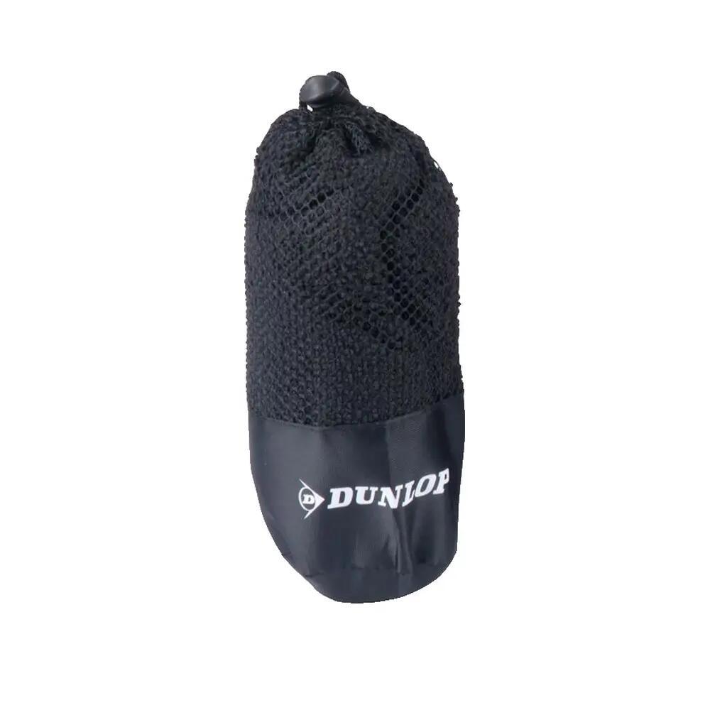 Sporthandtuch Dunlop Mikrofaser Schwarz 1/2