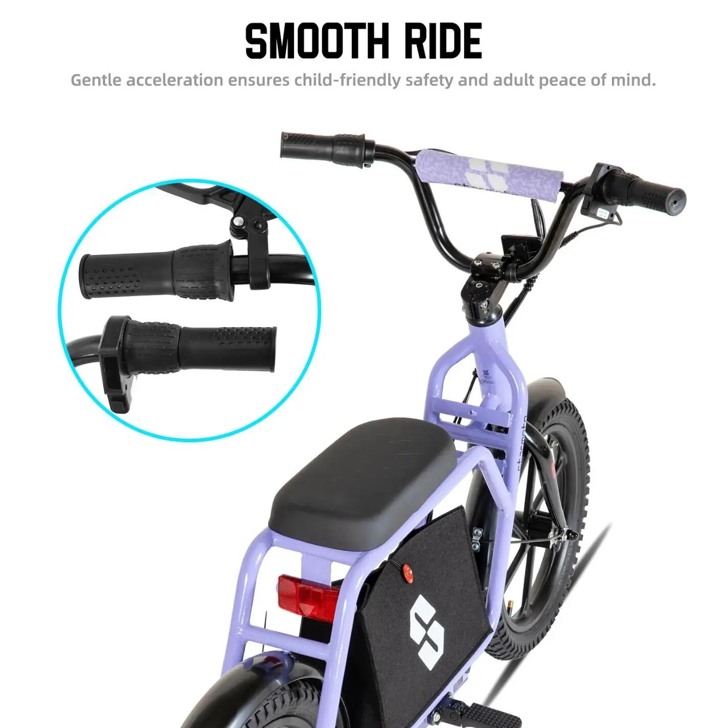 Kinder Elektrische Loopfiets 16 inch 250W 24V Uitneembare Accu 6/7