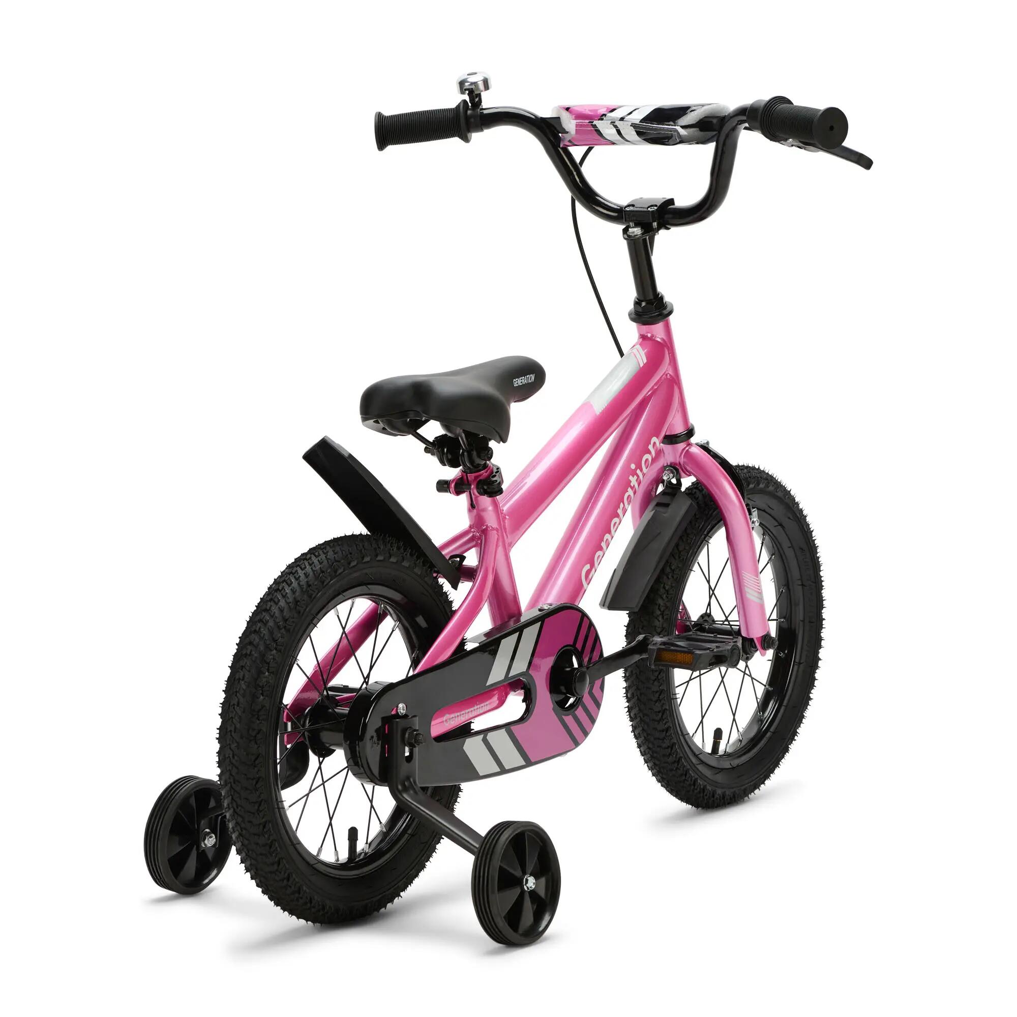 Generation Sport 14 Pouces Rose – Vélo Enfant – 3 à 5 Ans 3/4