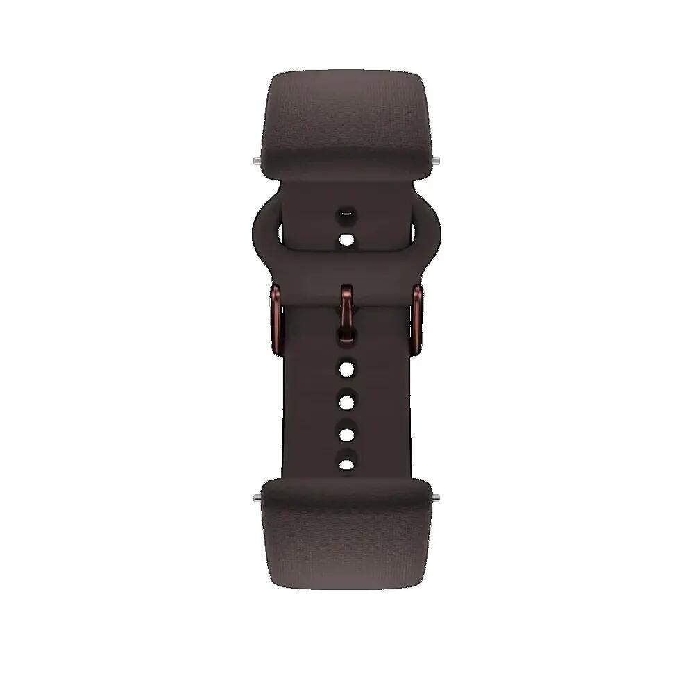Brown silicone Polar bracelet 2/2