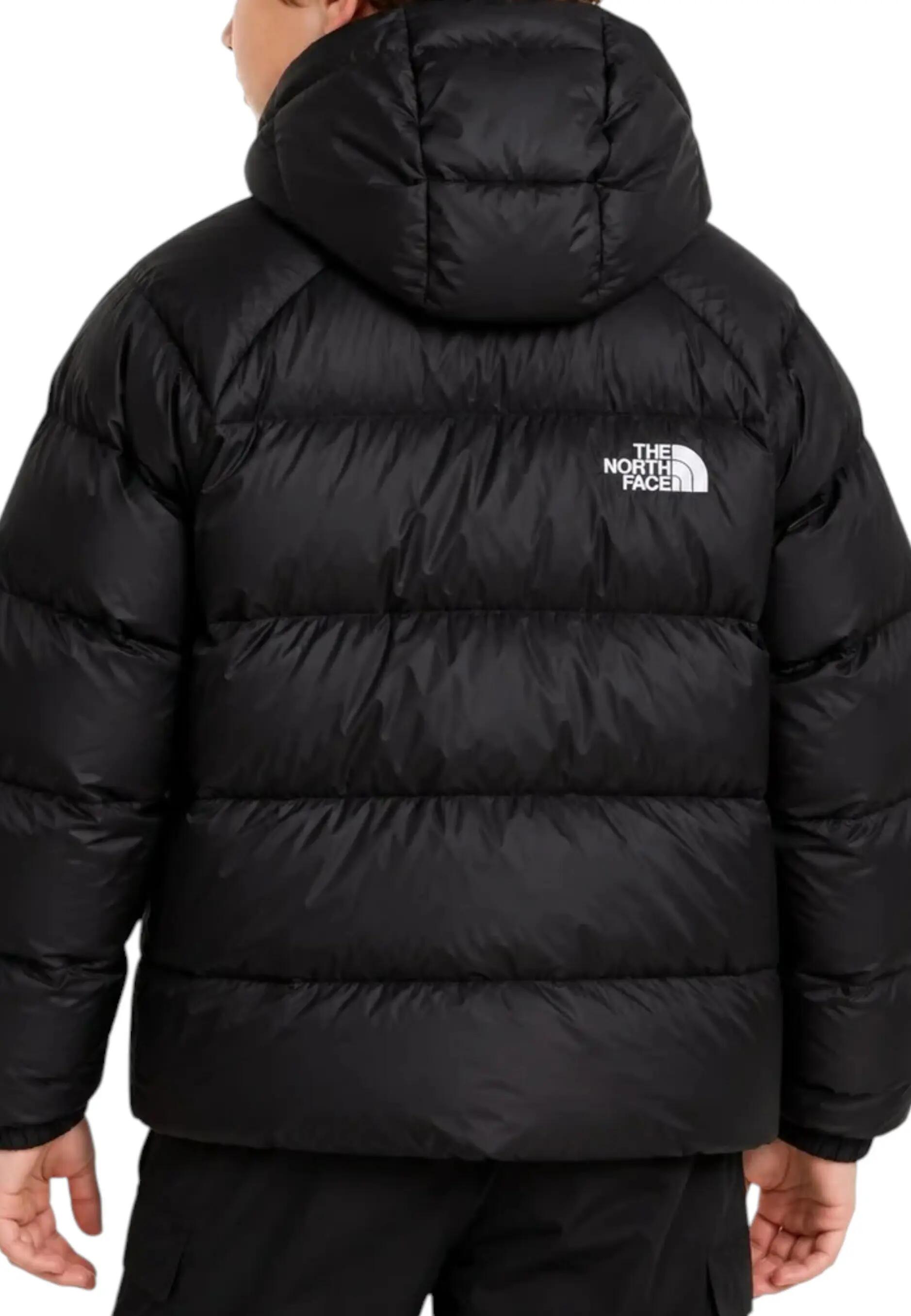 The North Face - Chłopięca Kurtka Puchowa z Kapturem Hydrenalite, Czarny - M 6/6