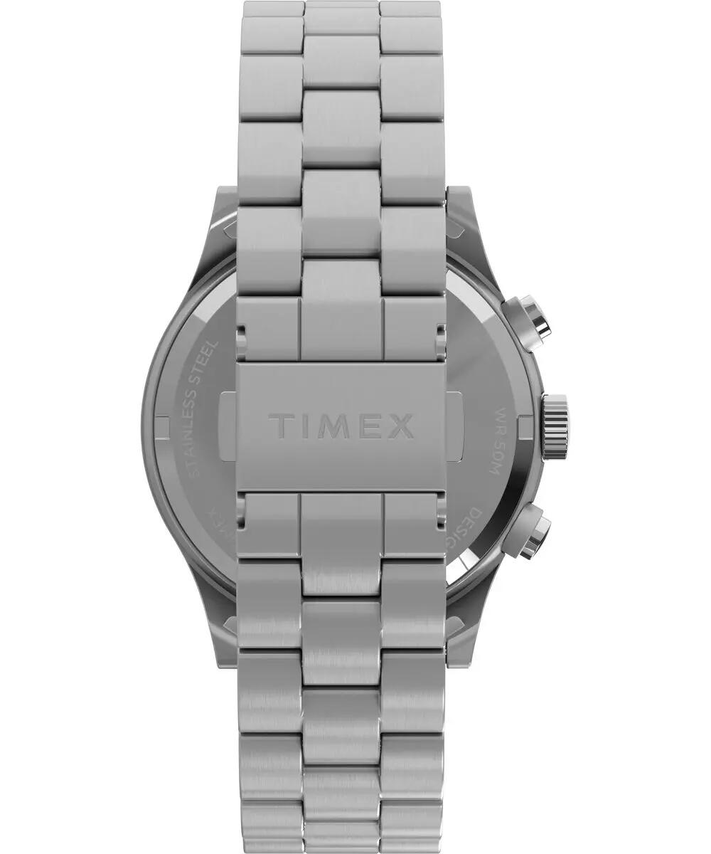 Timex Chronographe Montre Argent/Noir TW2Y71000 2/6