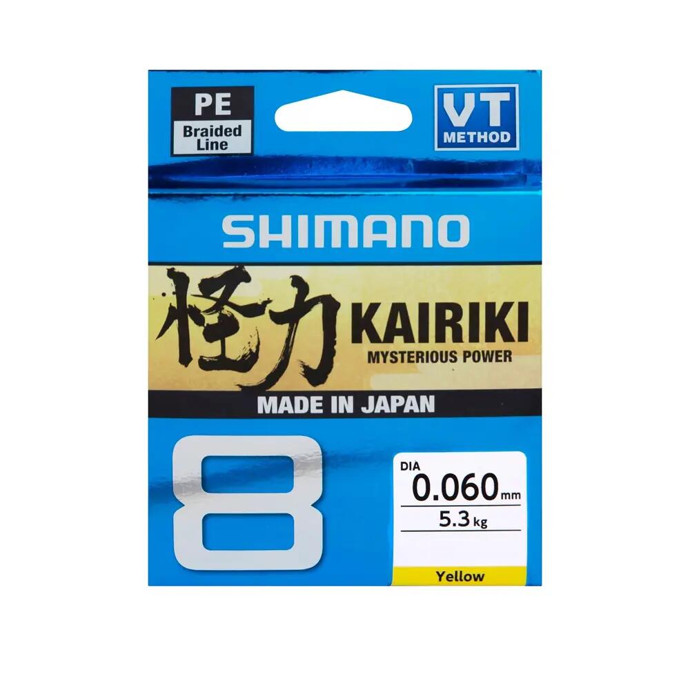 Fil di pesca Shimano Kairiki 8 Colore Acciaio 3/8