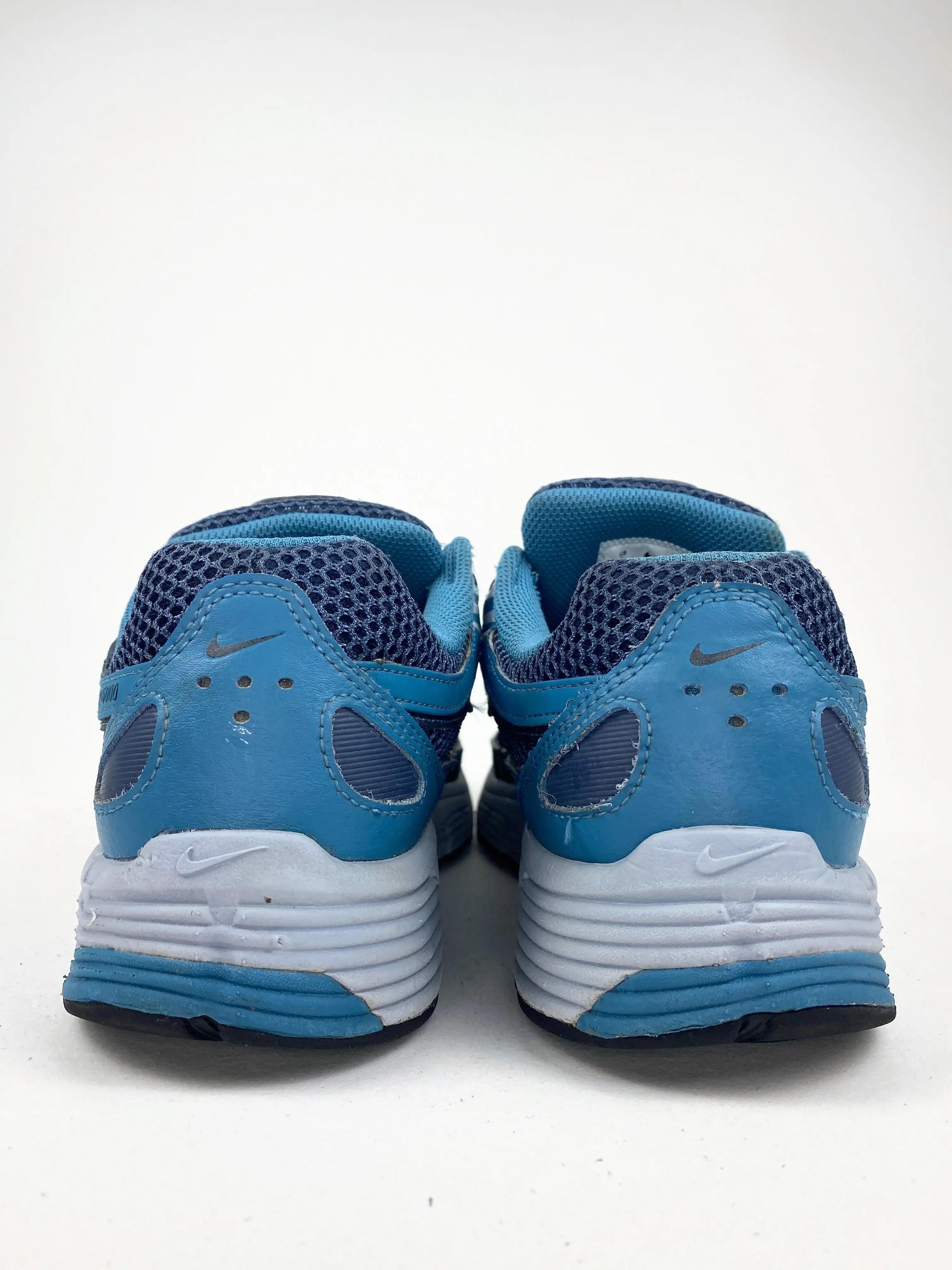 Reconditionné NIKE Baskets Homme, P-6000, Bleu foncé Très Bon État 3/4