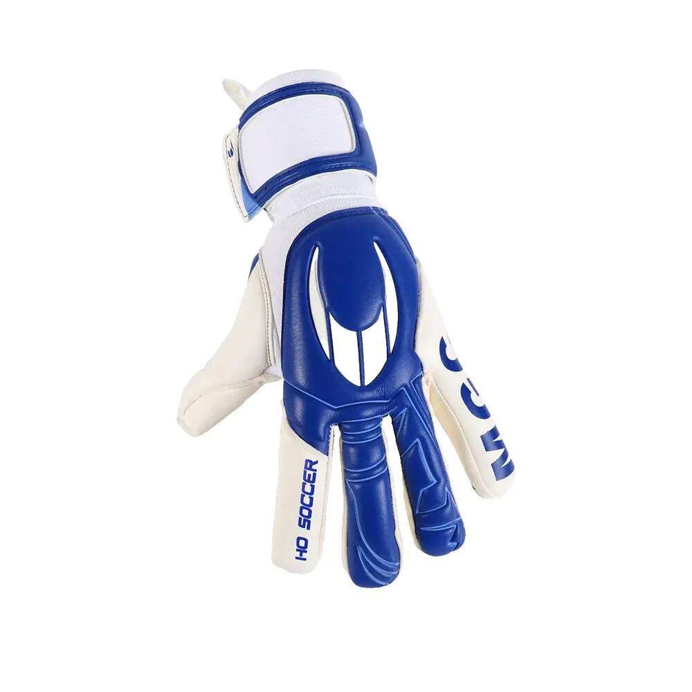 HO Soccer Mgc Plus Total Grip Goalkeeper Gloves White/Blue 2/6