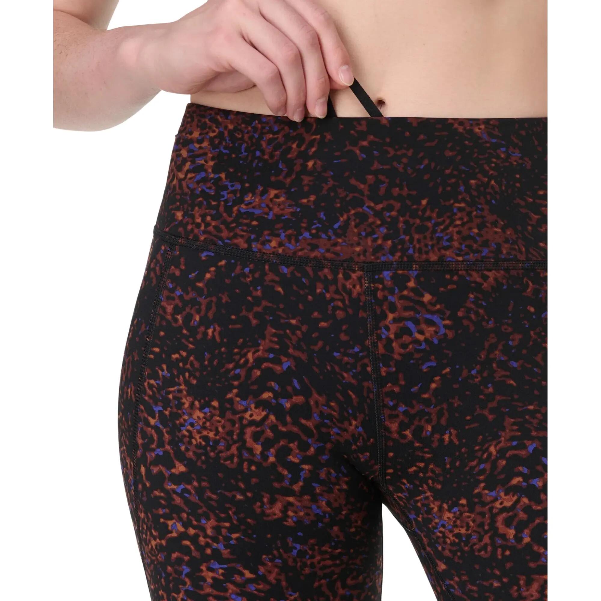 Pantacollant Tartarugato Allenamento Donna Sweaty Betty Power Marrone 4/4