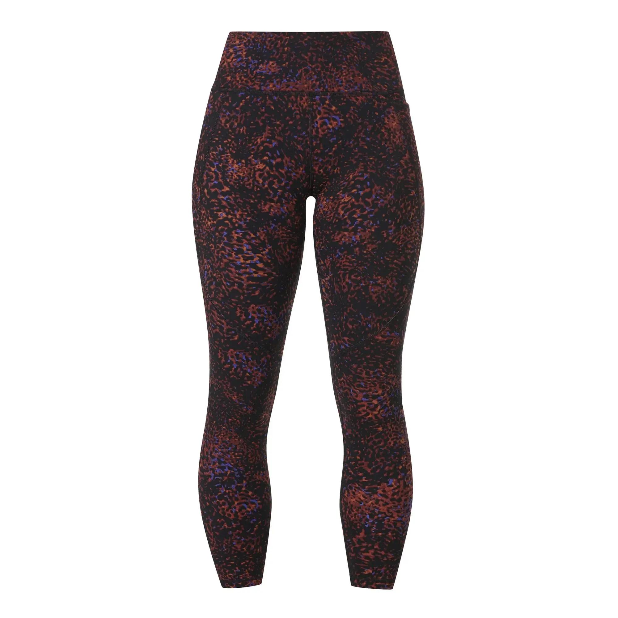 Pantacollant Tartarugato Allenamento Donna Sweaty Betty Power Marrone 2/4