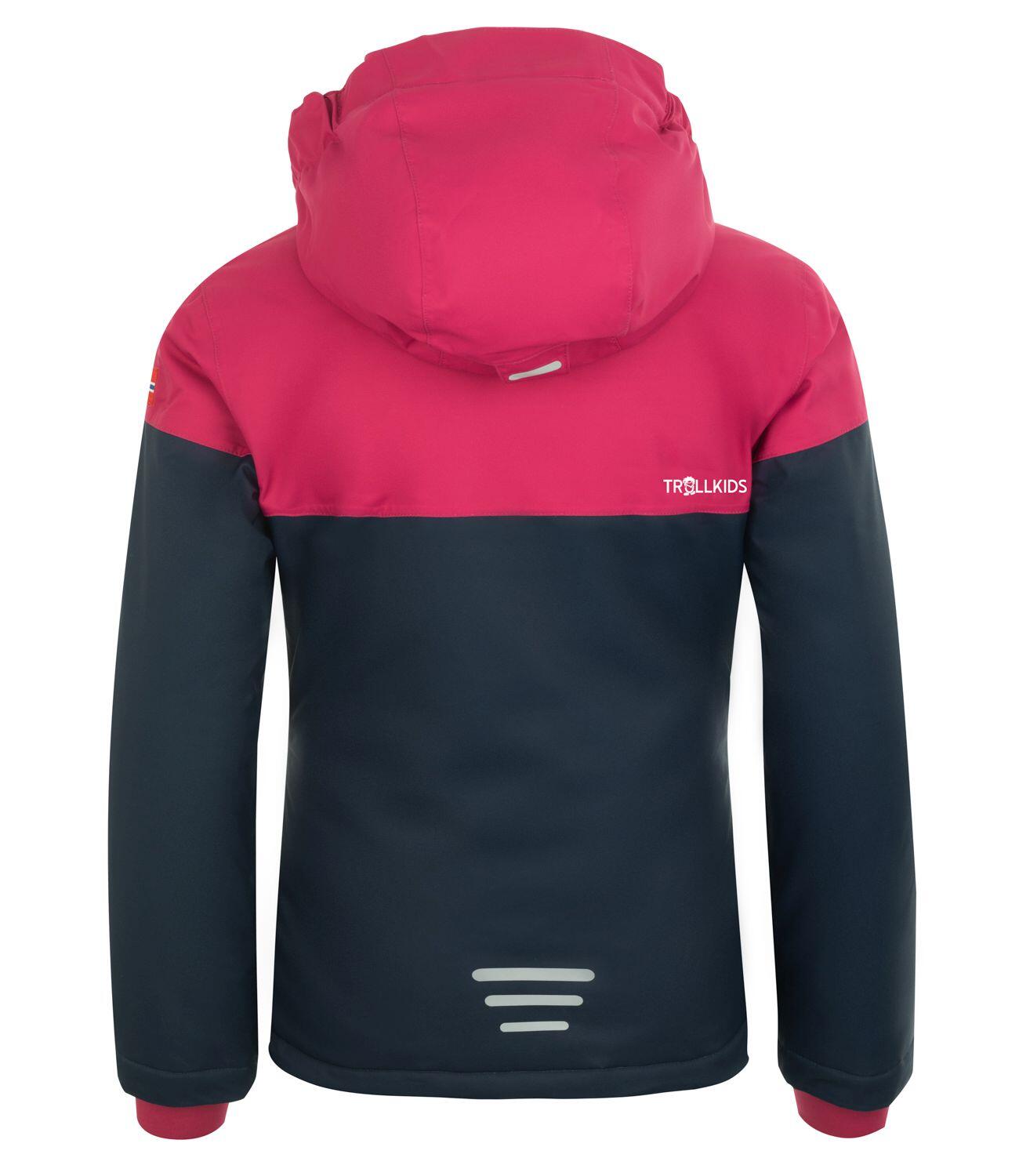 Veste de ski fille Hallingdal Imperméable, respirante et isolante Bleu marine 2/3