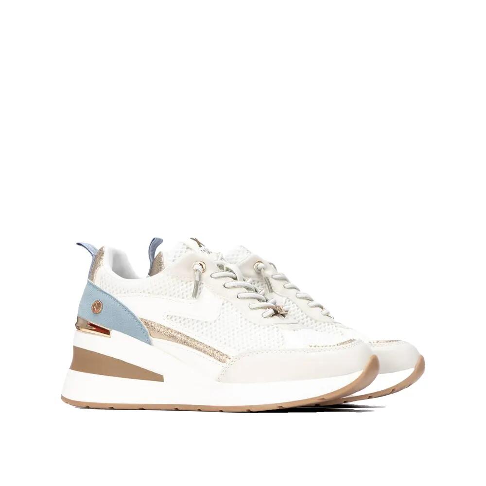 Buty XTI Baskets na koturnie damskie z sznurówkami 5/7