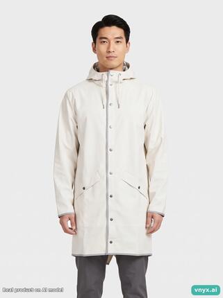 Second Life - Vintage RAINS Cream Outdoor Jacket Men XS