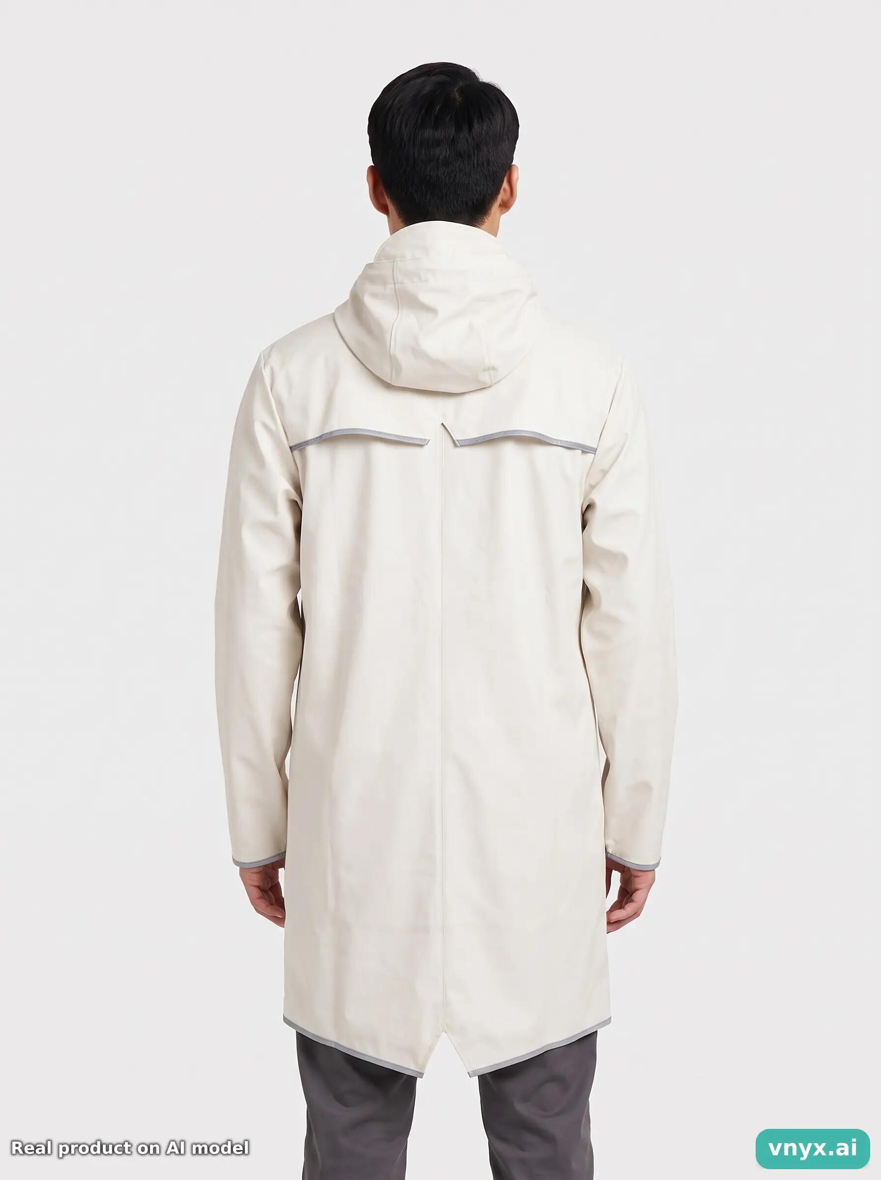 Second Life - Vintage RAINS Cream Outdoor Jacket Men XS 4/5