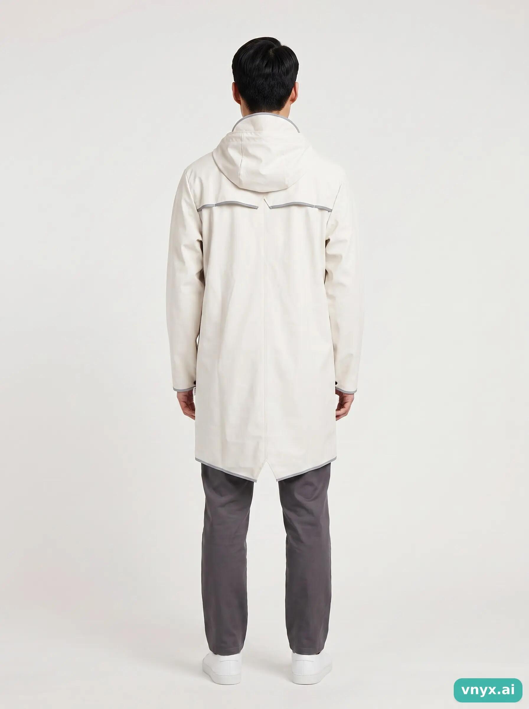 Second Life - Vintage RAINS Cream Outdoor Jacket Men XS 3/5
