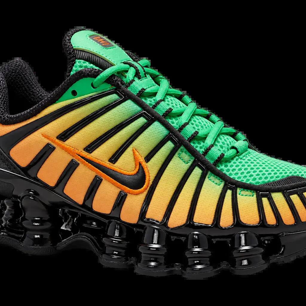 Kinder-Sneaker - Nike Shox TL GS - Grün-Schwarz