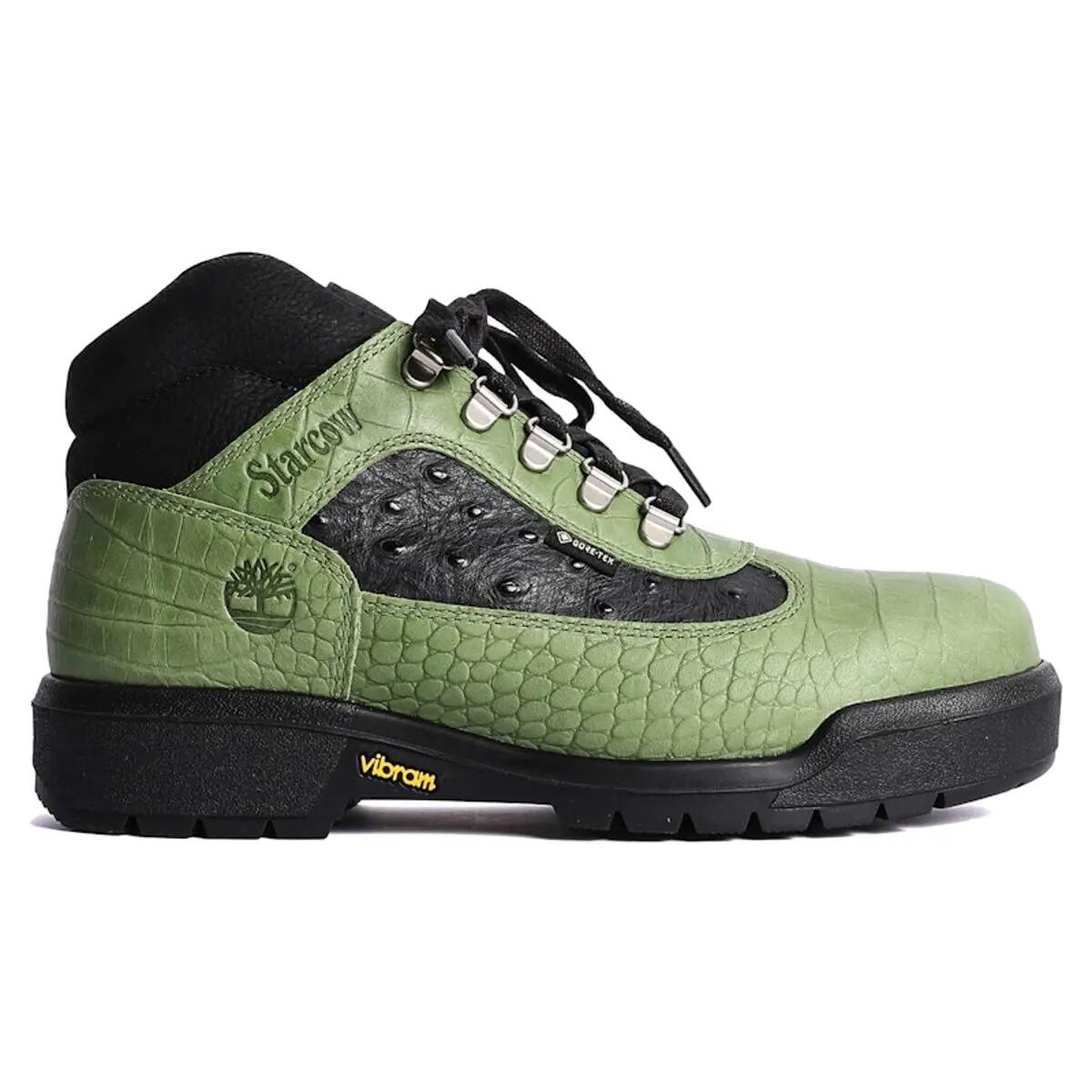 Timberland Field Boot Mid Lace Up Gore Tex Starcow Medium Green 1/1