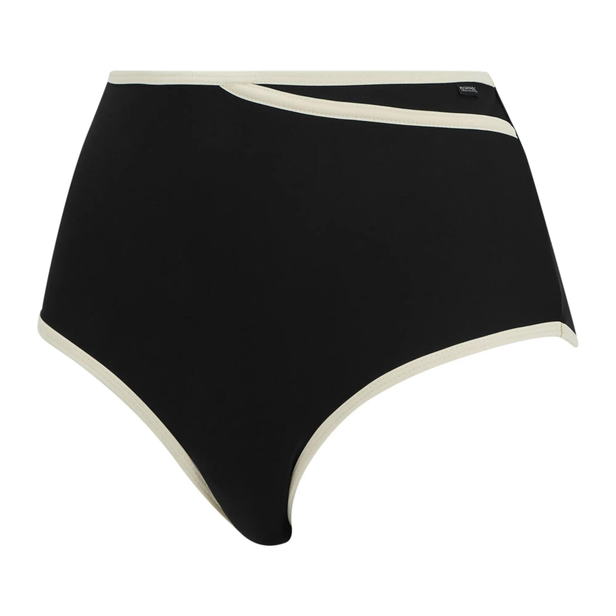 Bas De Maillot De Bain Extensible À Taille Haute Effet Gainant Motif/style Bord 4/7