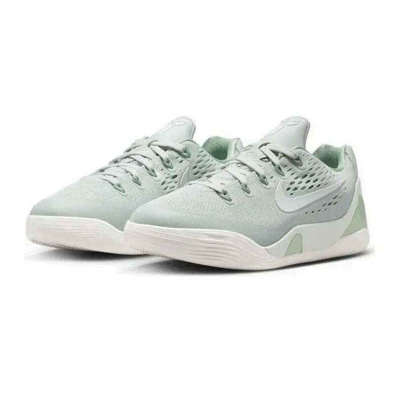 Chaussures de Basketball Nike Kobe IX Low EM (GS) Junior Light Silver Steam 2/5