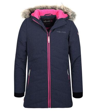 Veste d'hiver pour enfants Lifjell Imperméable Bleu marine / Vert vipérine