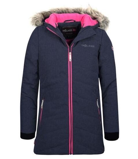 Kinder Winterjacke Lifjell Blaugrün/Wasserblau