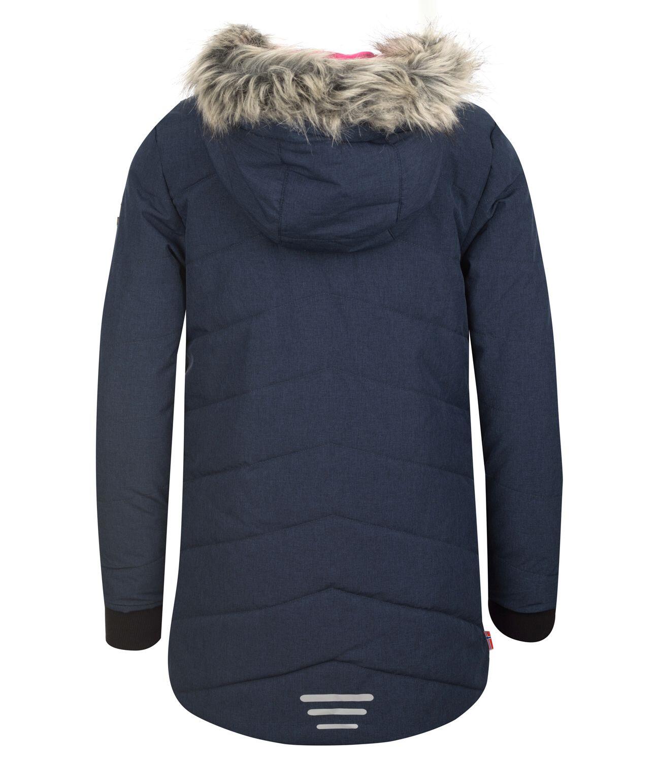 Veste d'hiver pour enfants Lifjell Imperméable Bleu marine / Vert vipérine 2/3