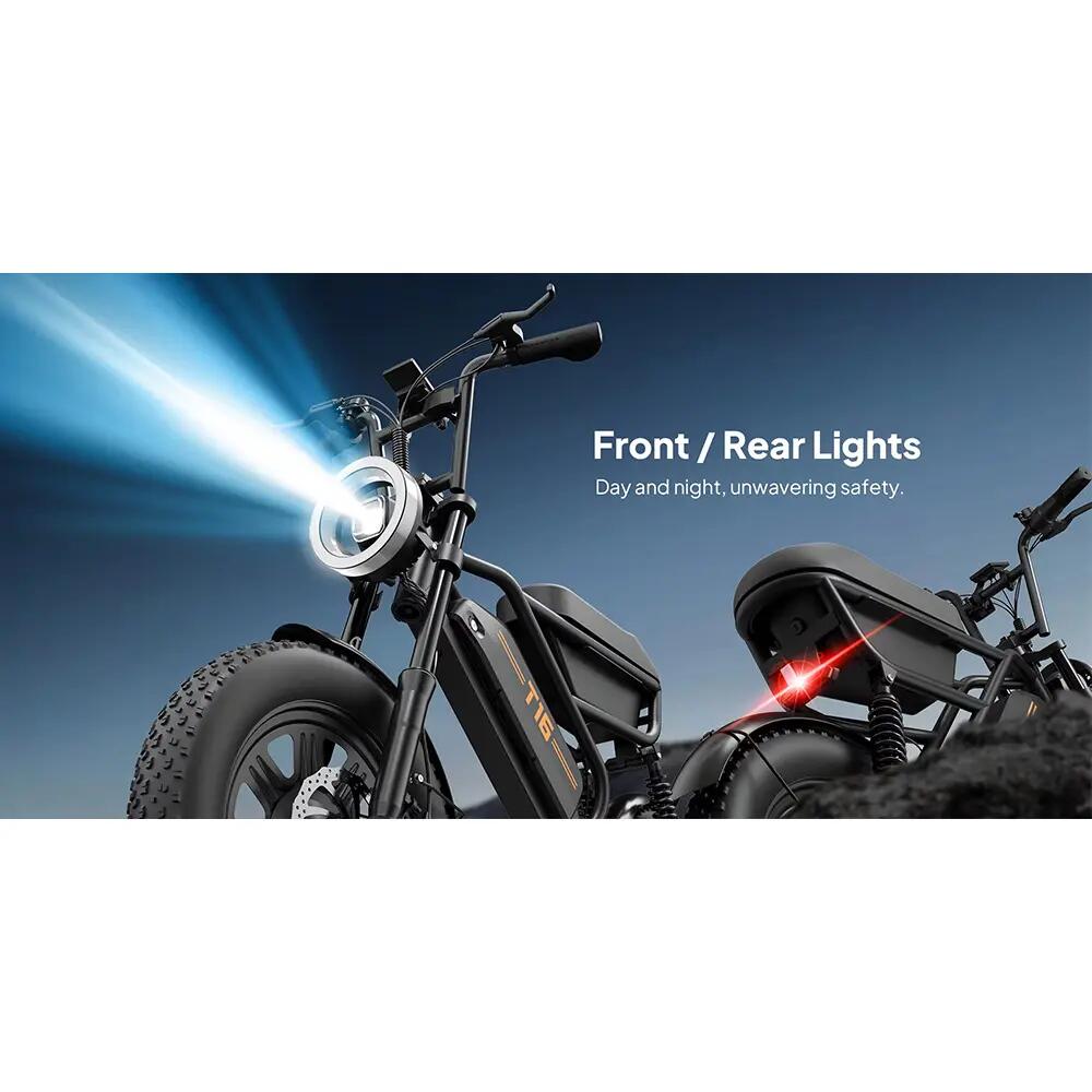 URLIFE T16 Electric Bicycle For Adults 250W Motor 48V 13AH Battery E-bike 16" Ti 6/10