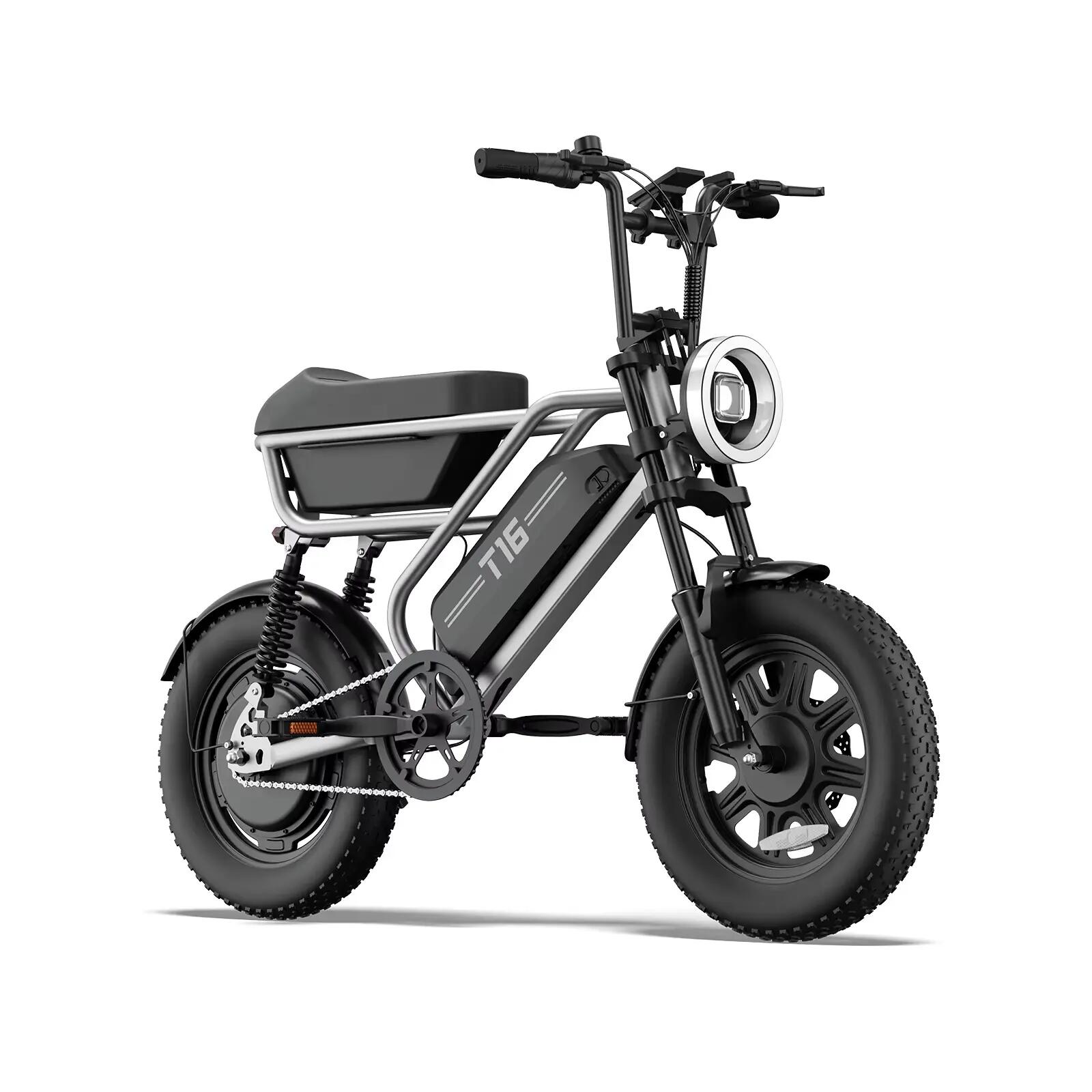 URLIFE T16 Electric Bicycle For Adults 250W Motor 48V 13AH Battery E-bike 16" Ti 2/10