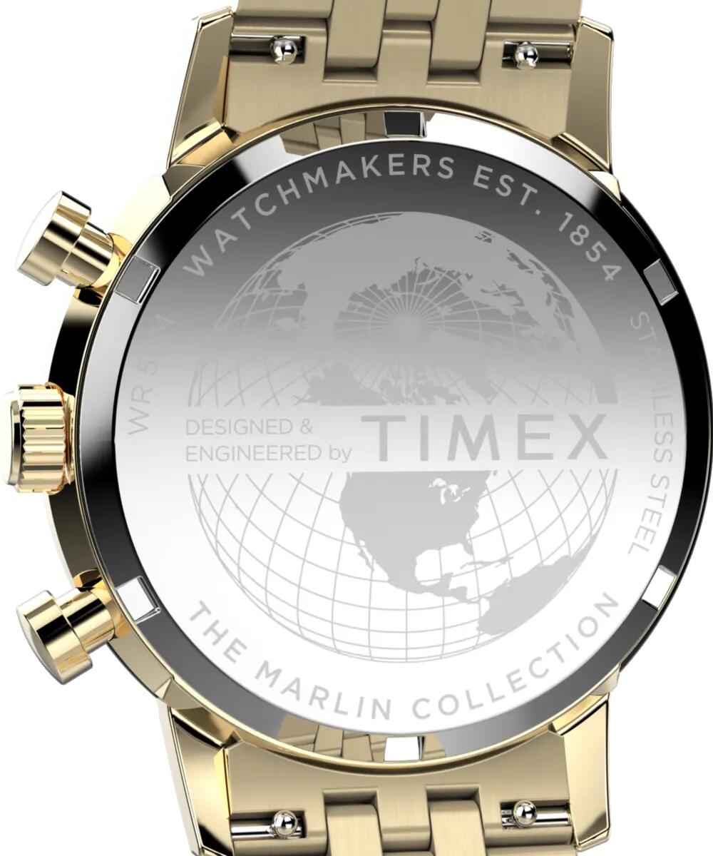 Timex Chronographe Montre Doré/Noir TW2W59900 4/6