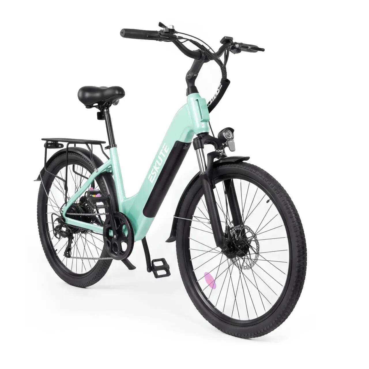 E-Bike Eskute C202, 48V 17.5Ah Akku, 26×2.1 Zoll Reifen 2/4