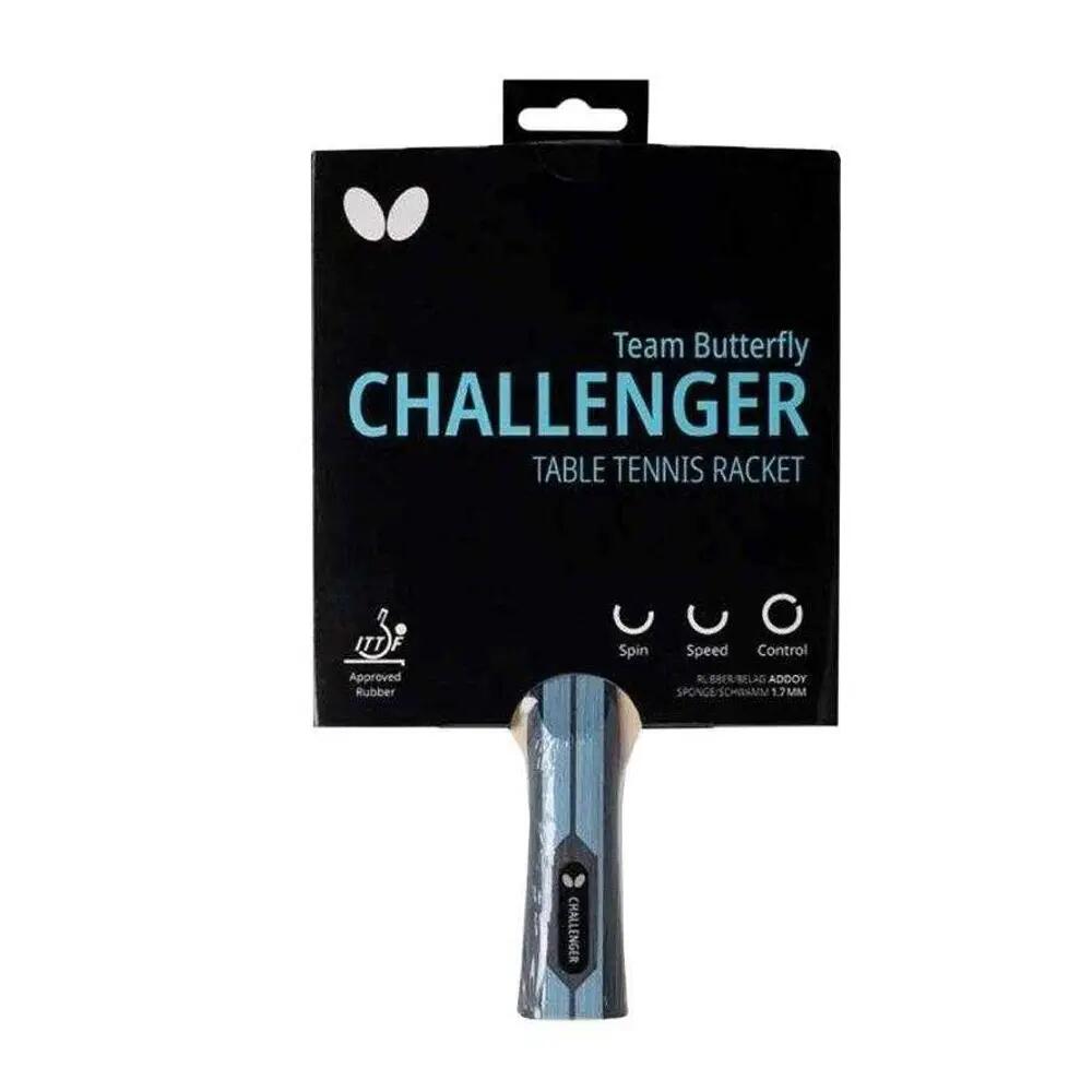 Raquete de ténis de mesa Team Challenger (Preto / Vermelho) 5/5