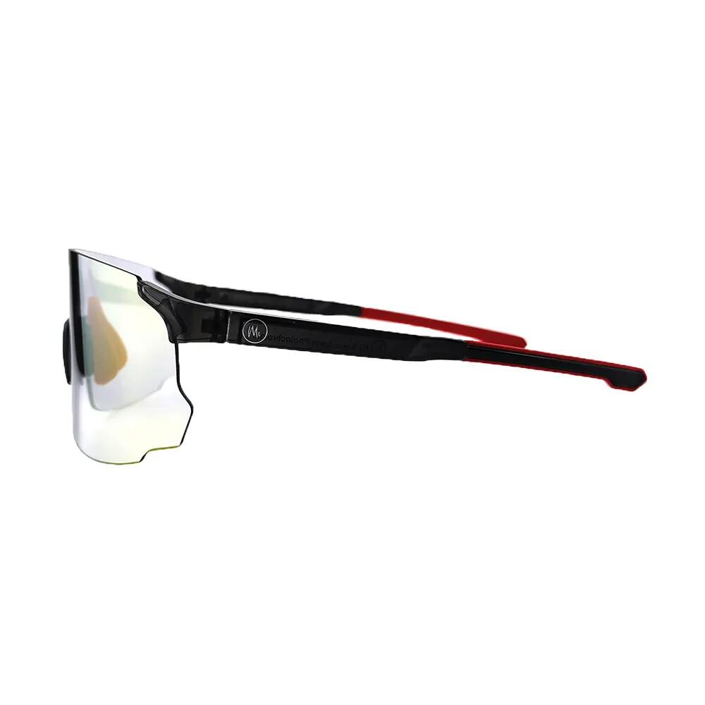 Lunettes de soleil Photochromic BANSHEE BLACK RED 3/4