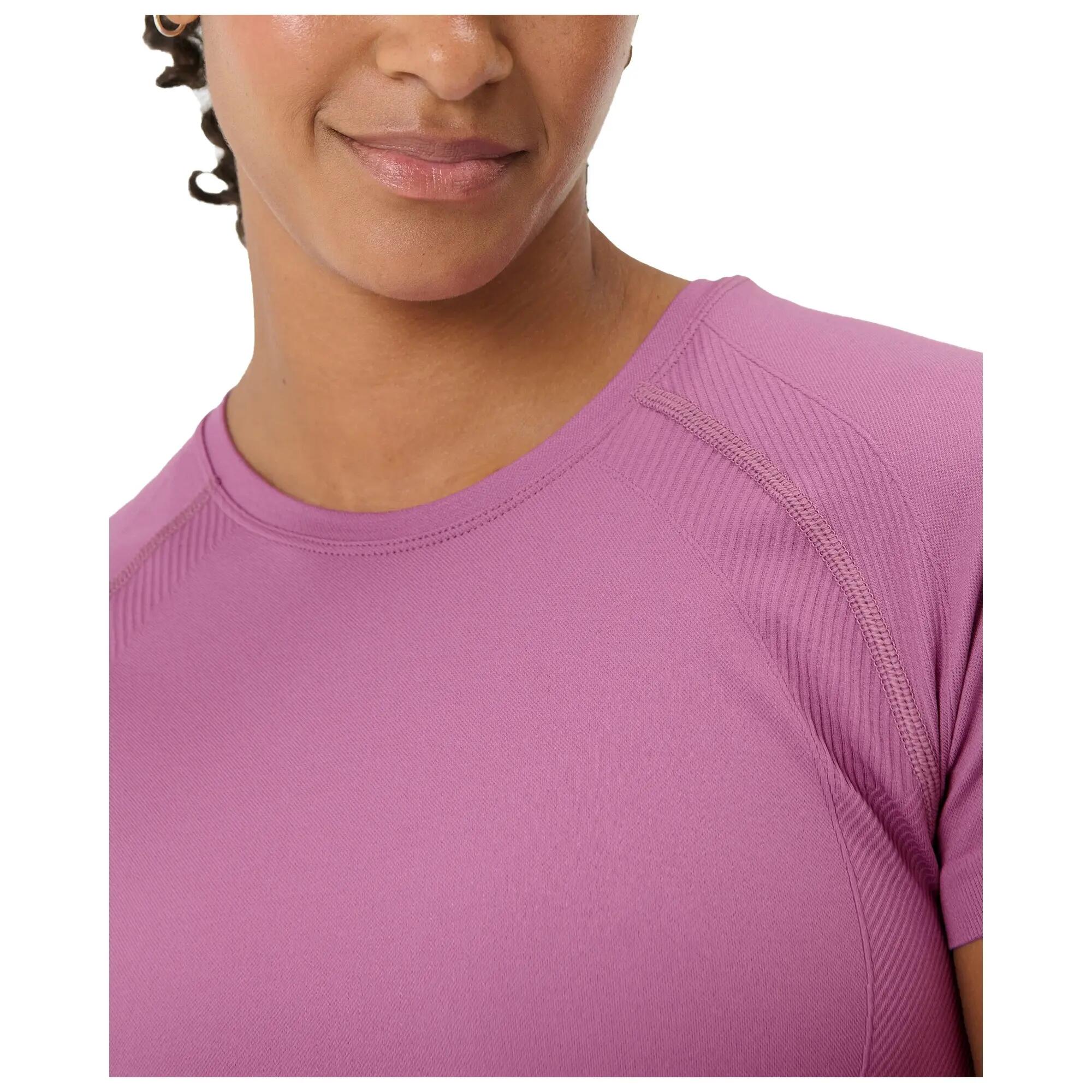 Womens/Ladies Athlete Seamless TShirt (Argyle Purple) 4/4