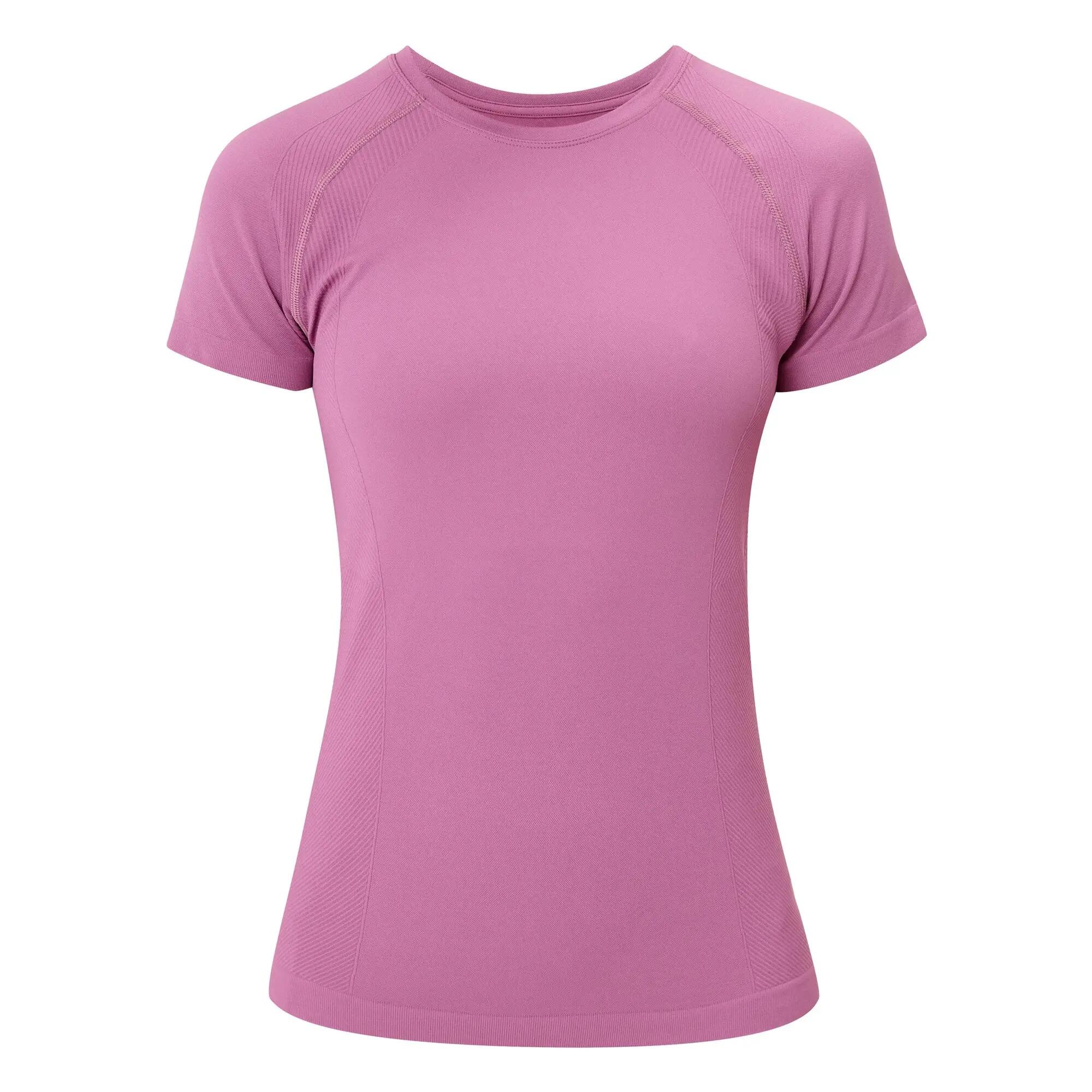 Womens/Ladies Athlete Seamless TShirt (Argyle Purple) 2/4