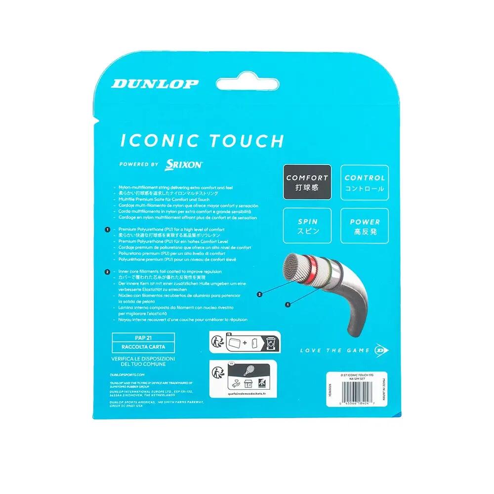 Raqueta de tenis Dunlop Iconic Touch 12m 2/2