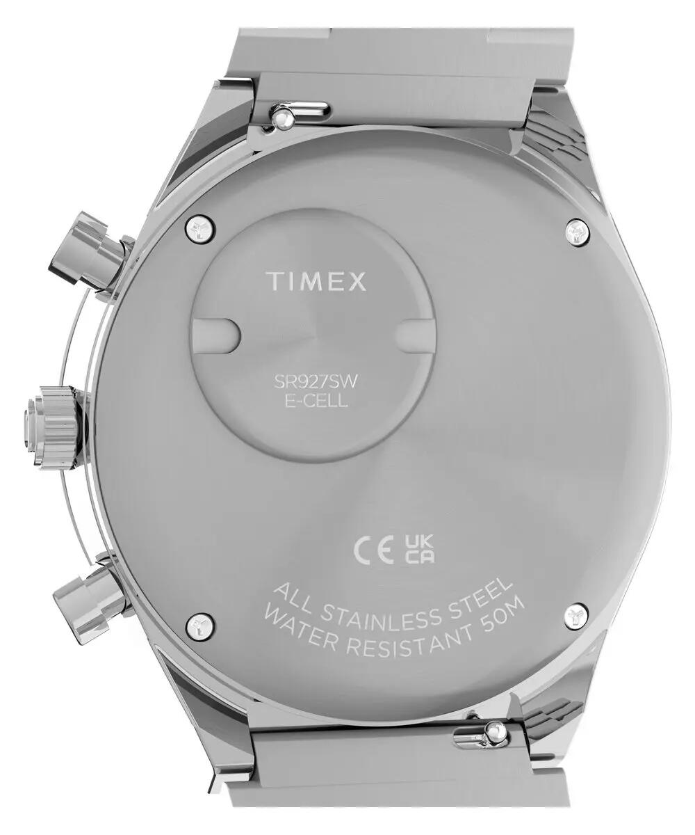 Timex Chronographe Montre Argent/Vert TW2Y88500 4/6