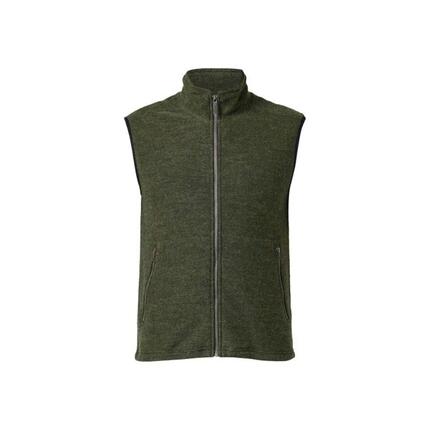 Gilet sans manches Kurre Full Zip Loden Green pour homme – Vert