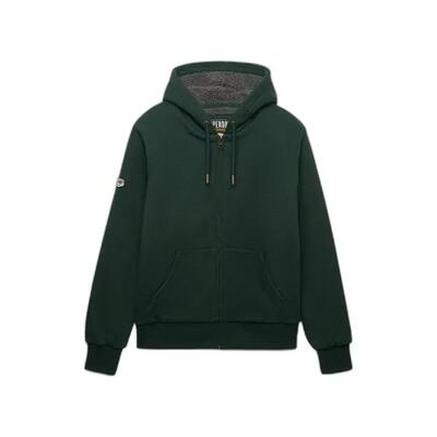 Zip hoodie met borgvoering superdry