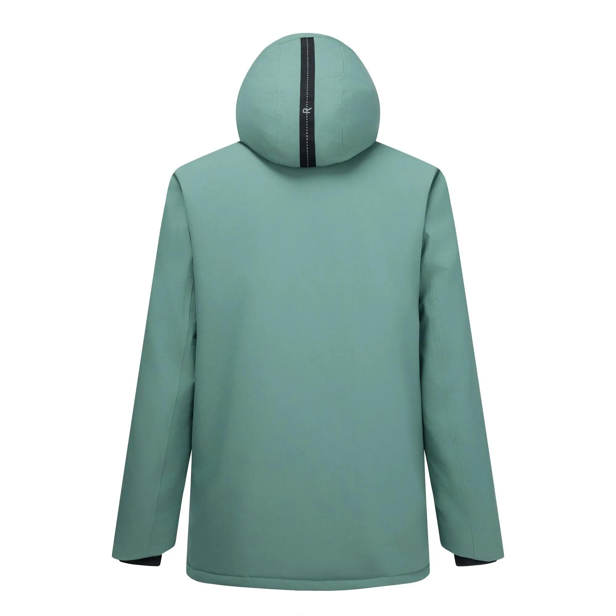 Casaco impermeável e isolado Baylon para homem (Verde floresta escuro) 2/7