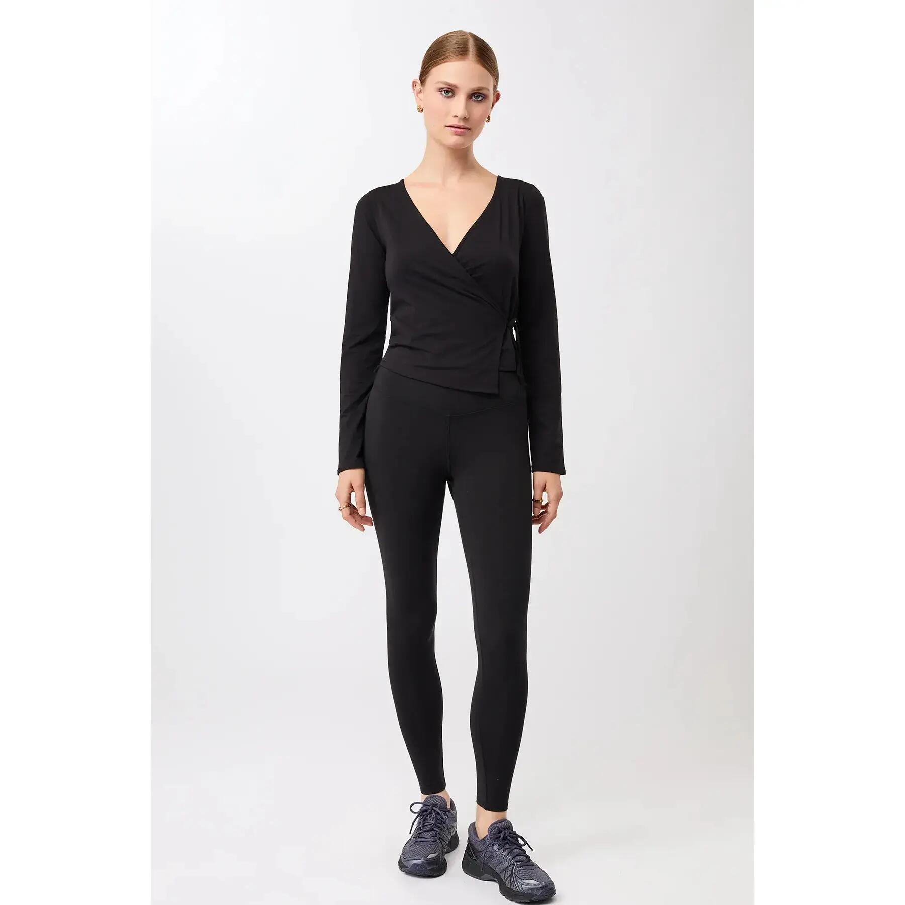 Camisola de Manga Longa Envolvente Mulher Mandala New Wrap 4/5