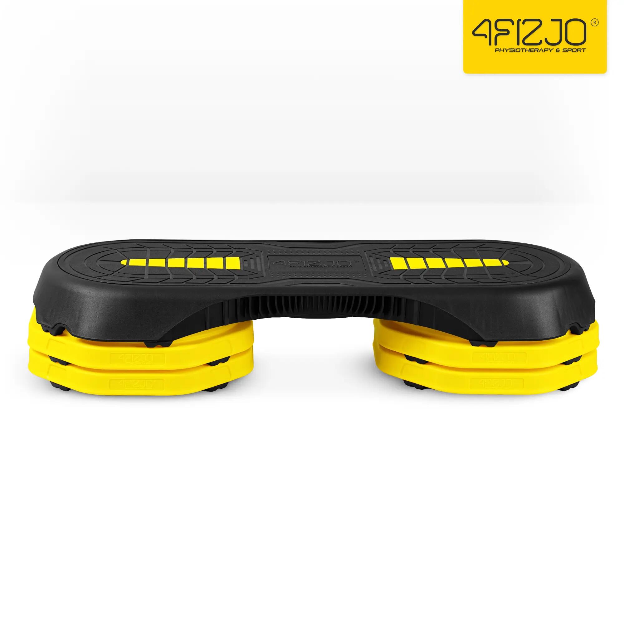 Step do ćwiczeń 3-stopniowy podest aerobik regulowany fitness 4FIZJO 10/12