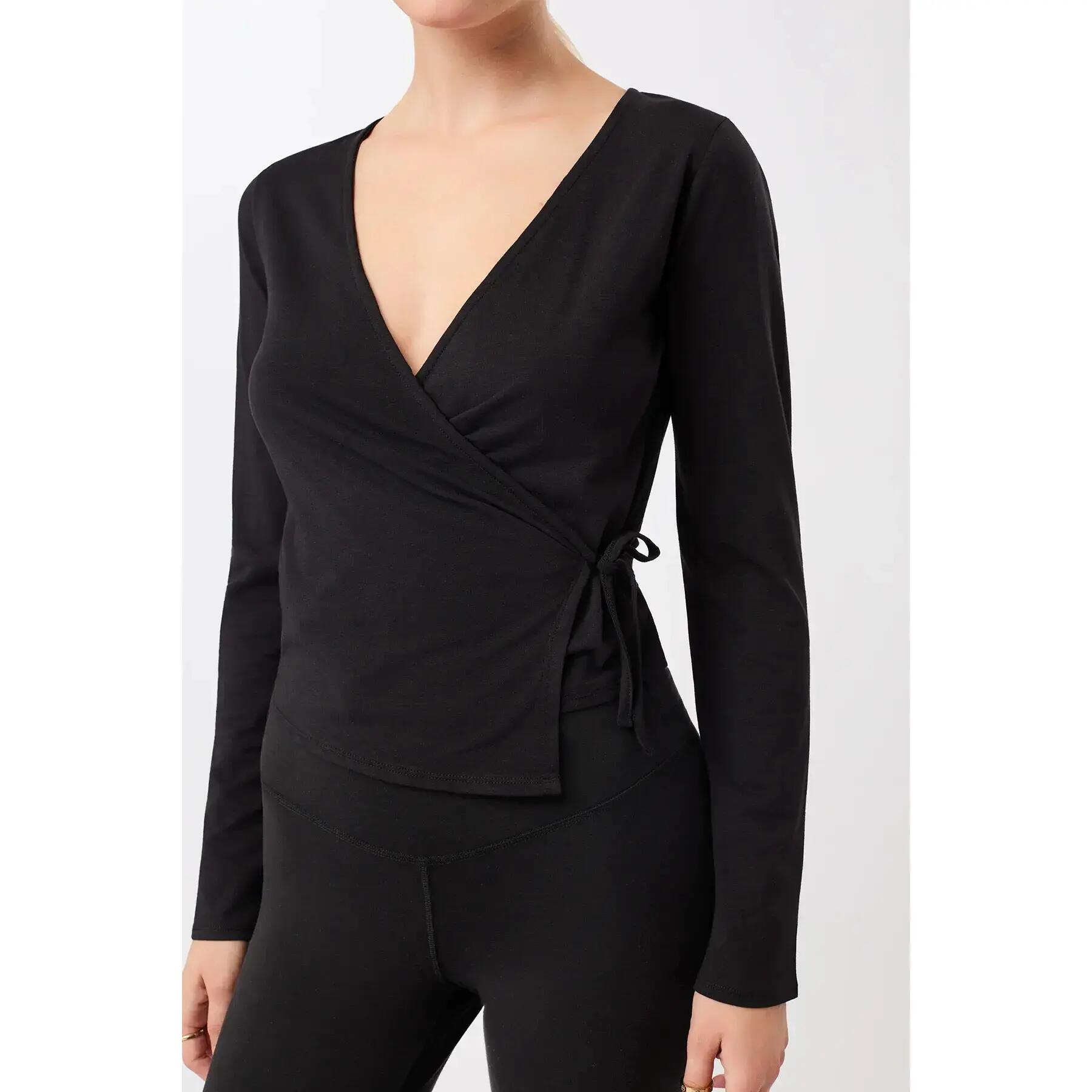 Camisola de Manga Longa Envolvente Mulher Mandala New Wrap 3/5