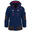 Parka d'hiver Narvik enfants bleu marine / rouge