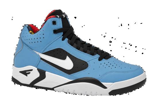 Scarpe da basket Uomo - Sneaker mid-top - Nike Air Flight Lite - Blu