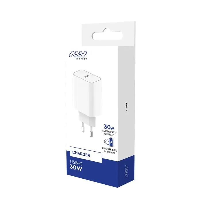 CHARGEUR SECTEUR GAN 35W USB-C BLANC 3/3