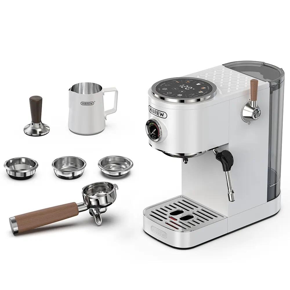Hibrew H13 halfautomatische koffiemachine, 20 bar druk 14/14