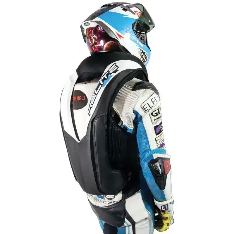 Gilet airbag per moto, elastico, pelle Helite GP-AIR 4/5