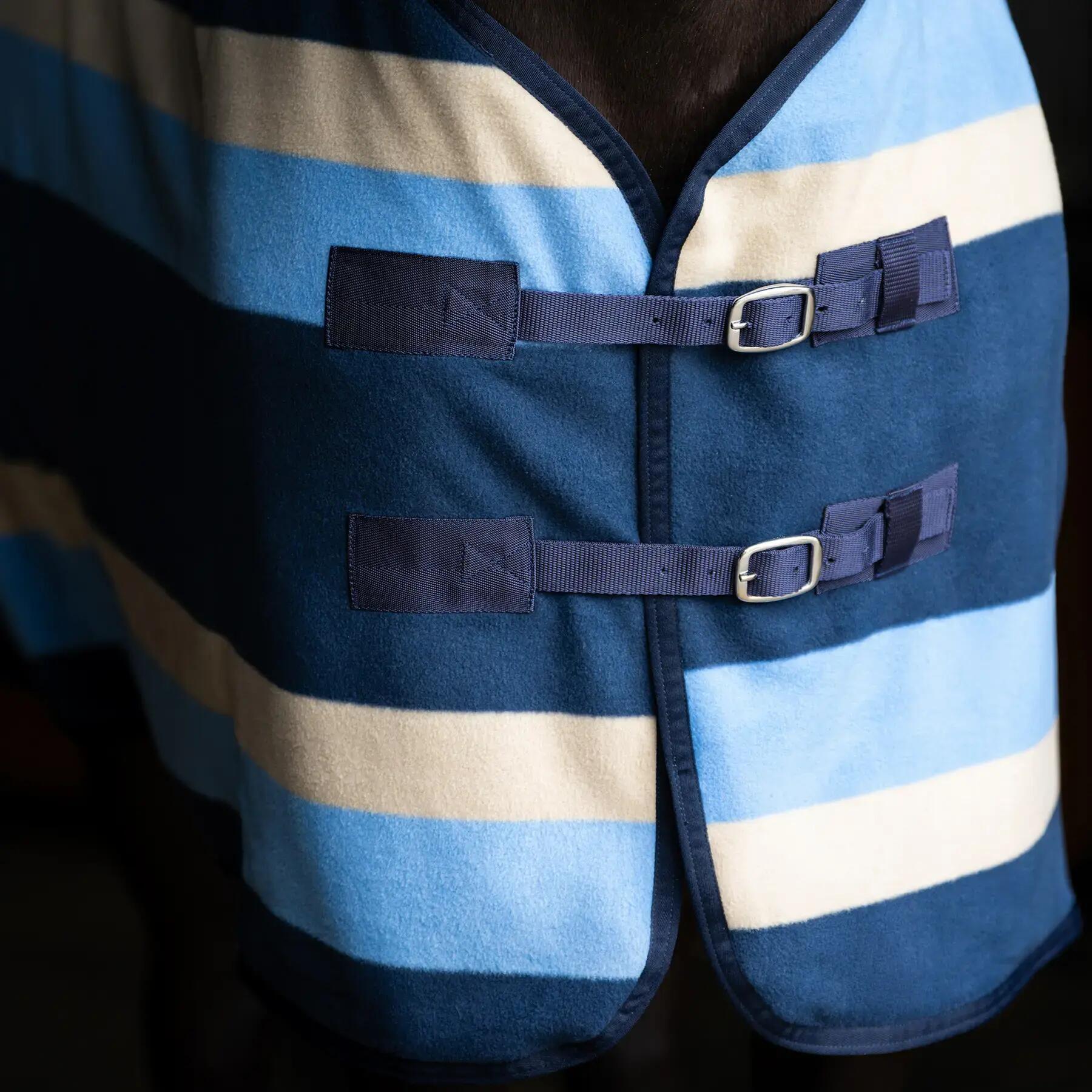 Trocknende Fleecedecke für Pferde Imperial Riding Stripe 4/5